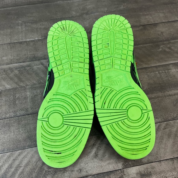 Nike Air Rubber Dunk x Off-White Low Green Strike Mens Sz 13 - Picture 6 of 6